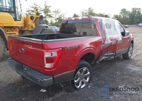 2021 Ford F-150 Lariat z USA, uszkodzony, nr VIN 1FTFW1ED5MFA94101